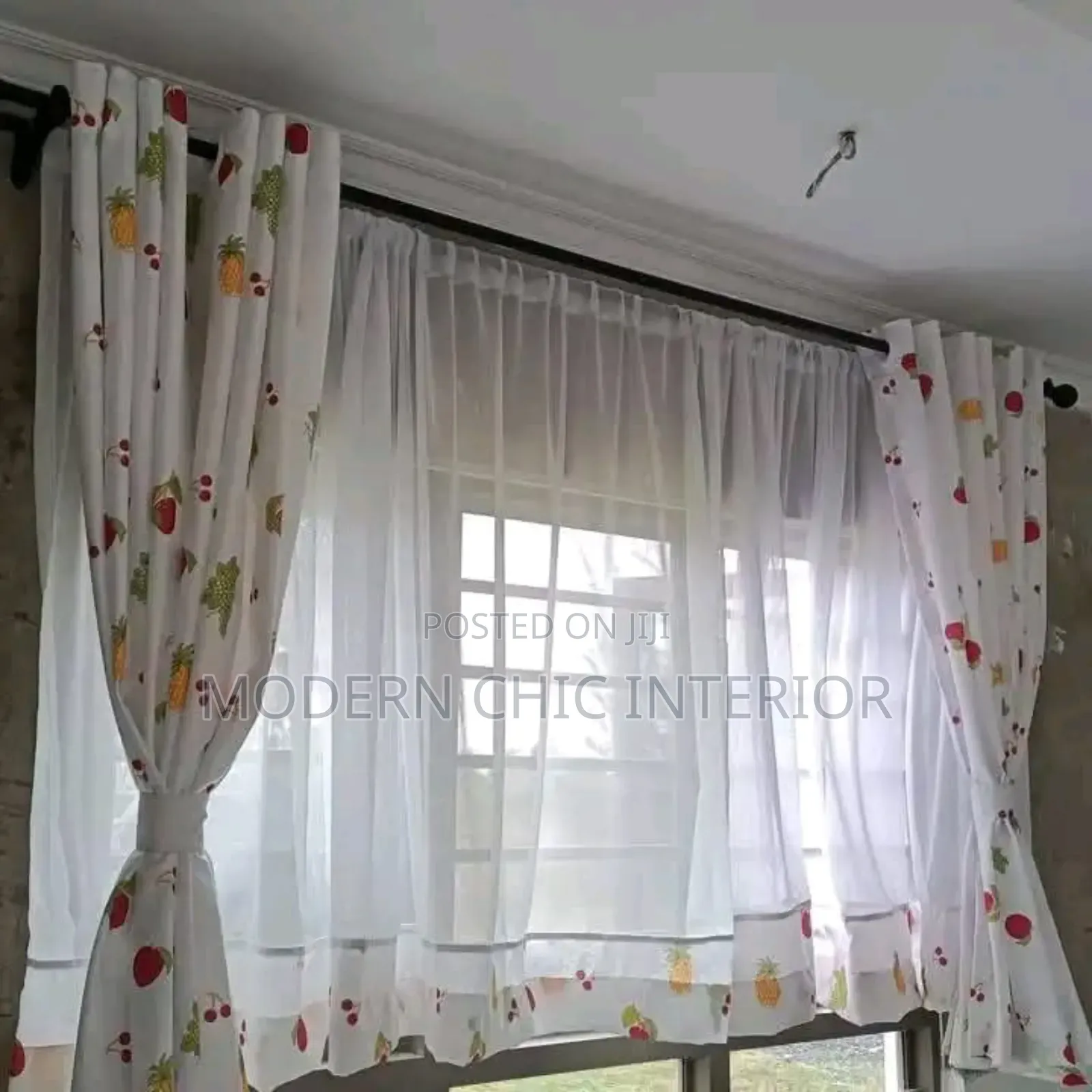Curtains at 800 and Sheer at 500
