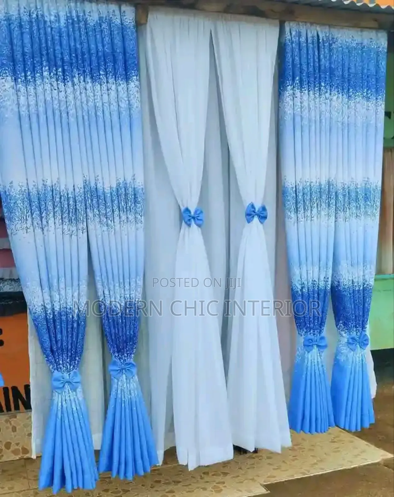 Curtains at 800 and Sheer at 500