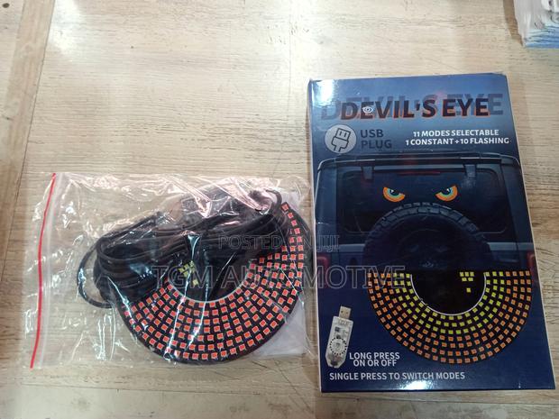 Led Devil's Eyes Lights - Semi-Circular Round Shape