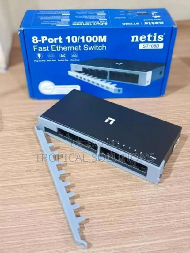 Netis St108d 8 Port Switch Fast Ethernet Switch - main view