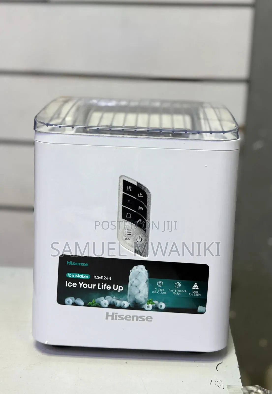 Hisense Ice Maker 12kg Icm1244