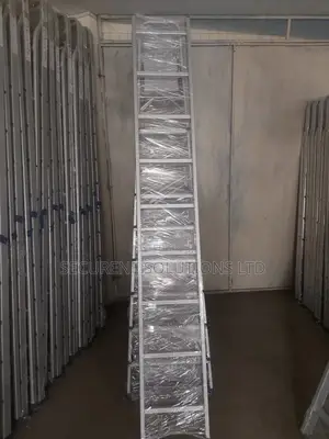 A 9-Step Aluminum Single Ladder