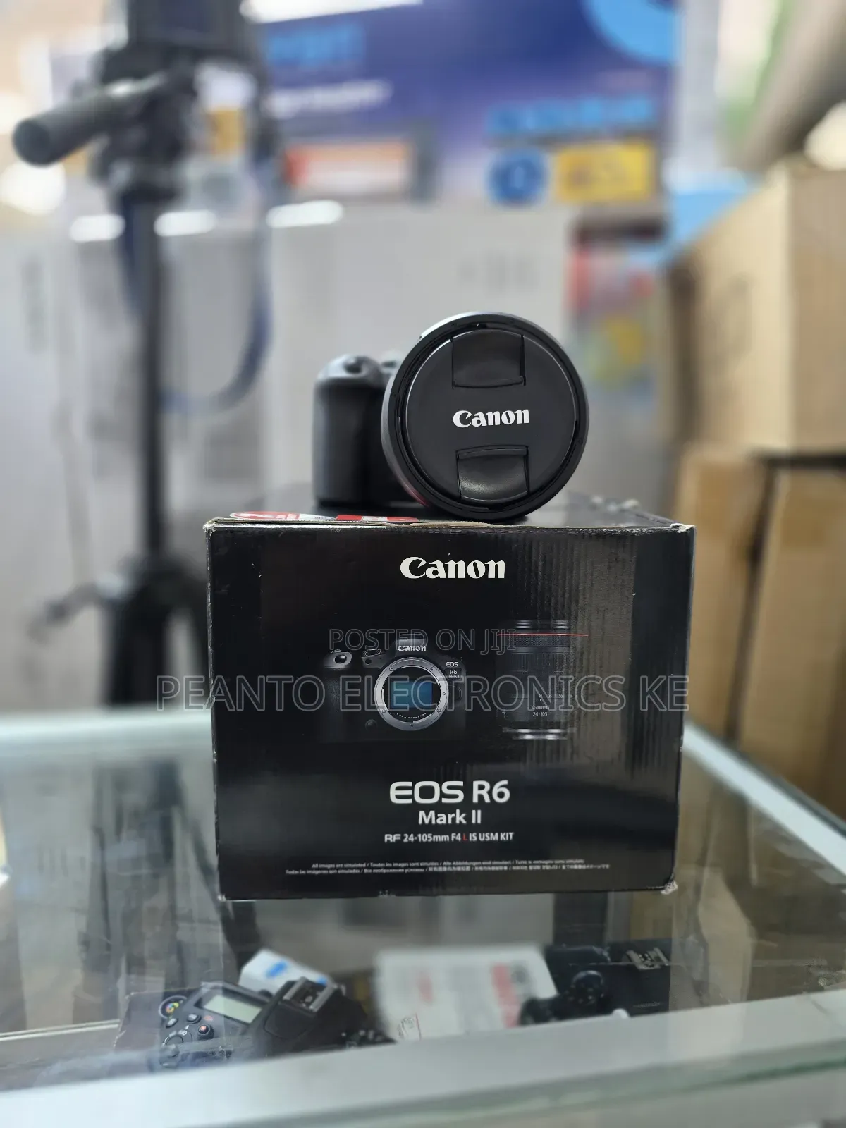 Canon Eos R6 Mark Ii Mirrorless Camera 24-105mm F/4 Lens