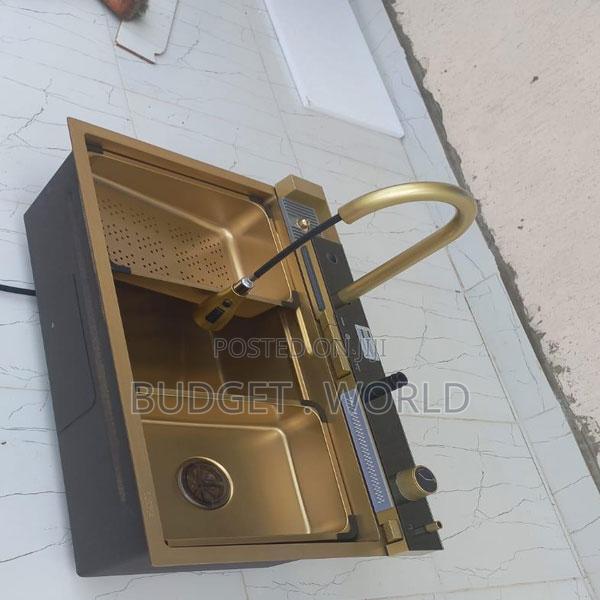 High-Quality Wash Basin -With Accessories Stainless Steel