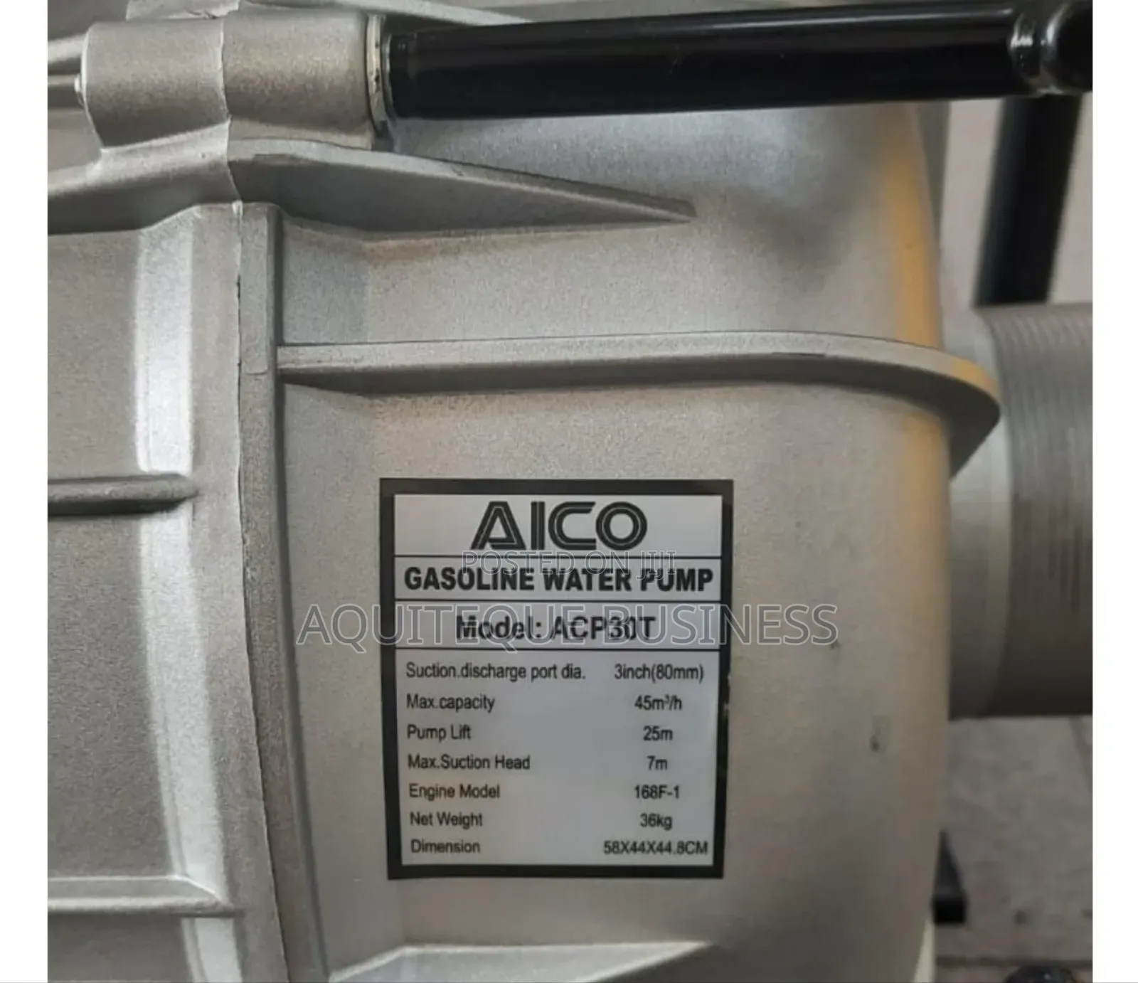 Aico 3", Petrol Sewage Pump