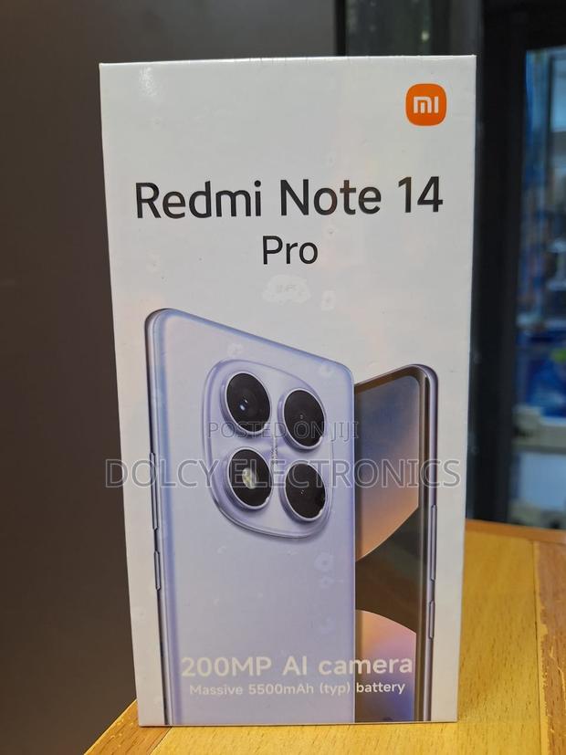New Xiaomi Redmi Note 14 Pro 512 GB Blue - main view