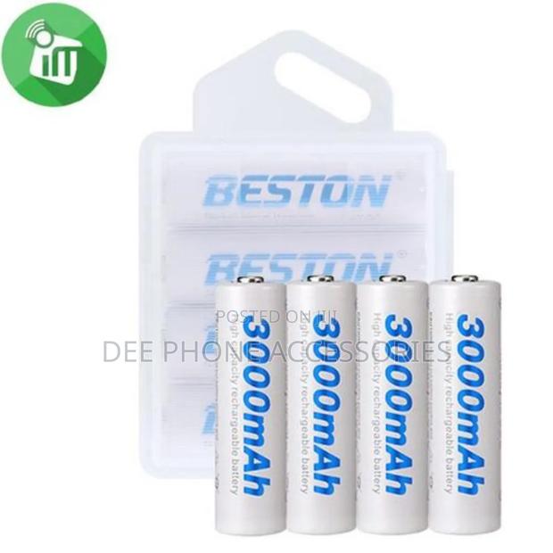 Beston 4 PCS Aa 3000mah Rechargeable Batteries - thumbnail 2