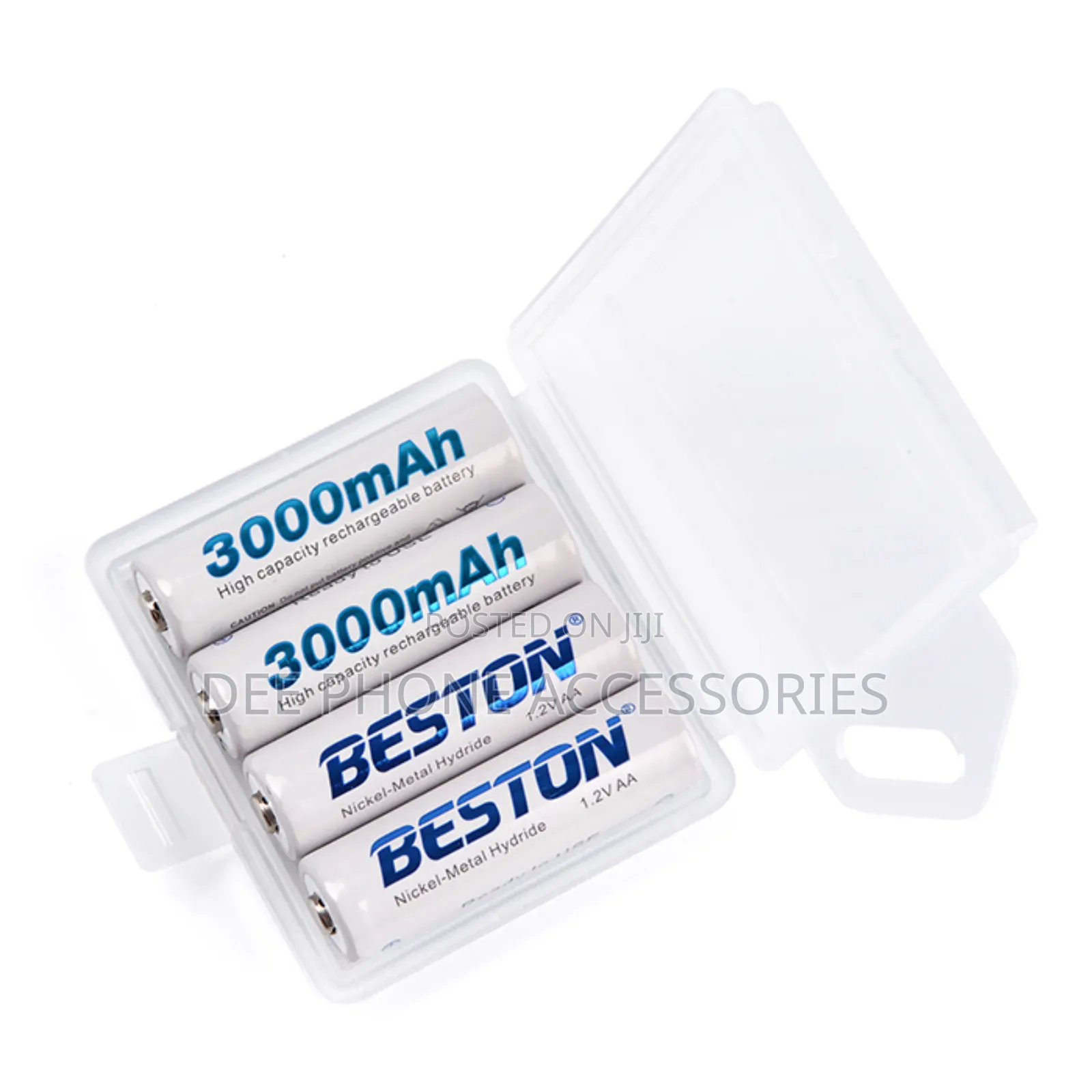 Beston 4 PCS Aa 3000mah Rechargeable Batteries