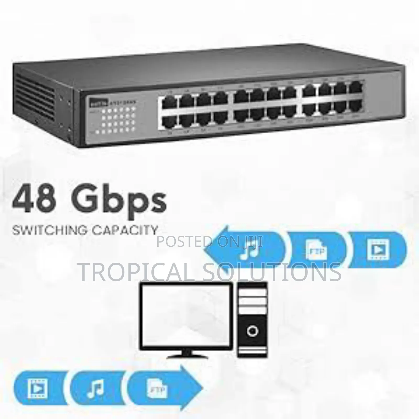 Netis St3124gs 24port Gigabit