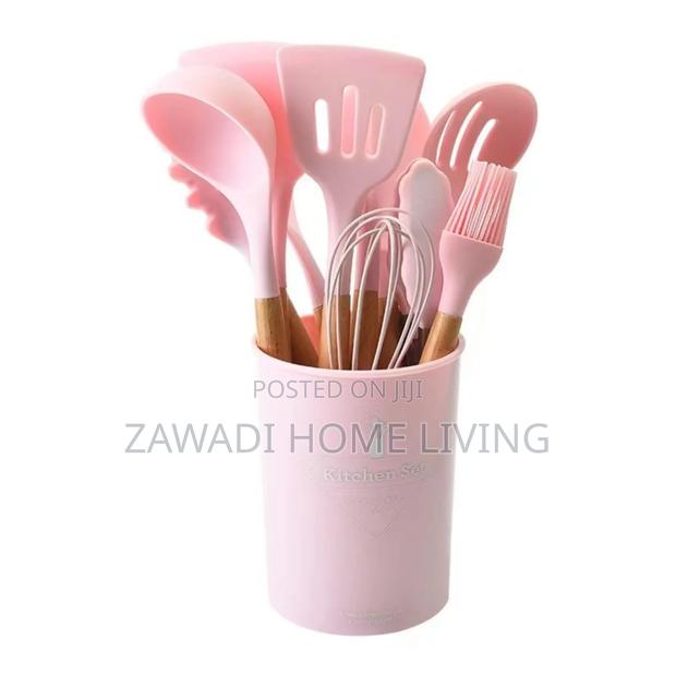 12 PCS Silicone Spoons Set