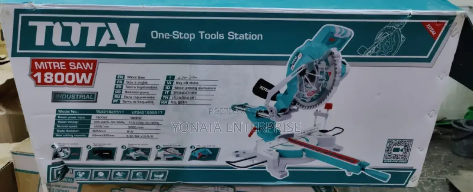 Sliding Mitre Saw 12"