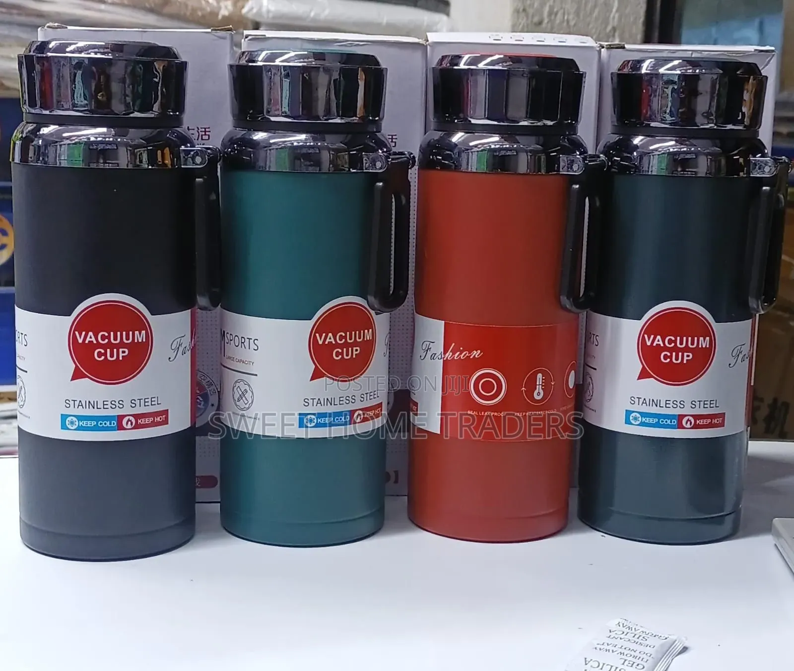 * Unbreakable Stainless Vacuum Cup*.