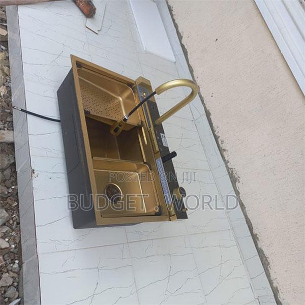 Old Flying Rain Waterfall Sink, 304 Stainless Drop in Sink