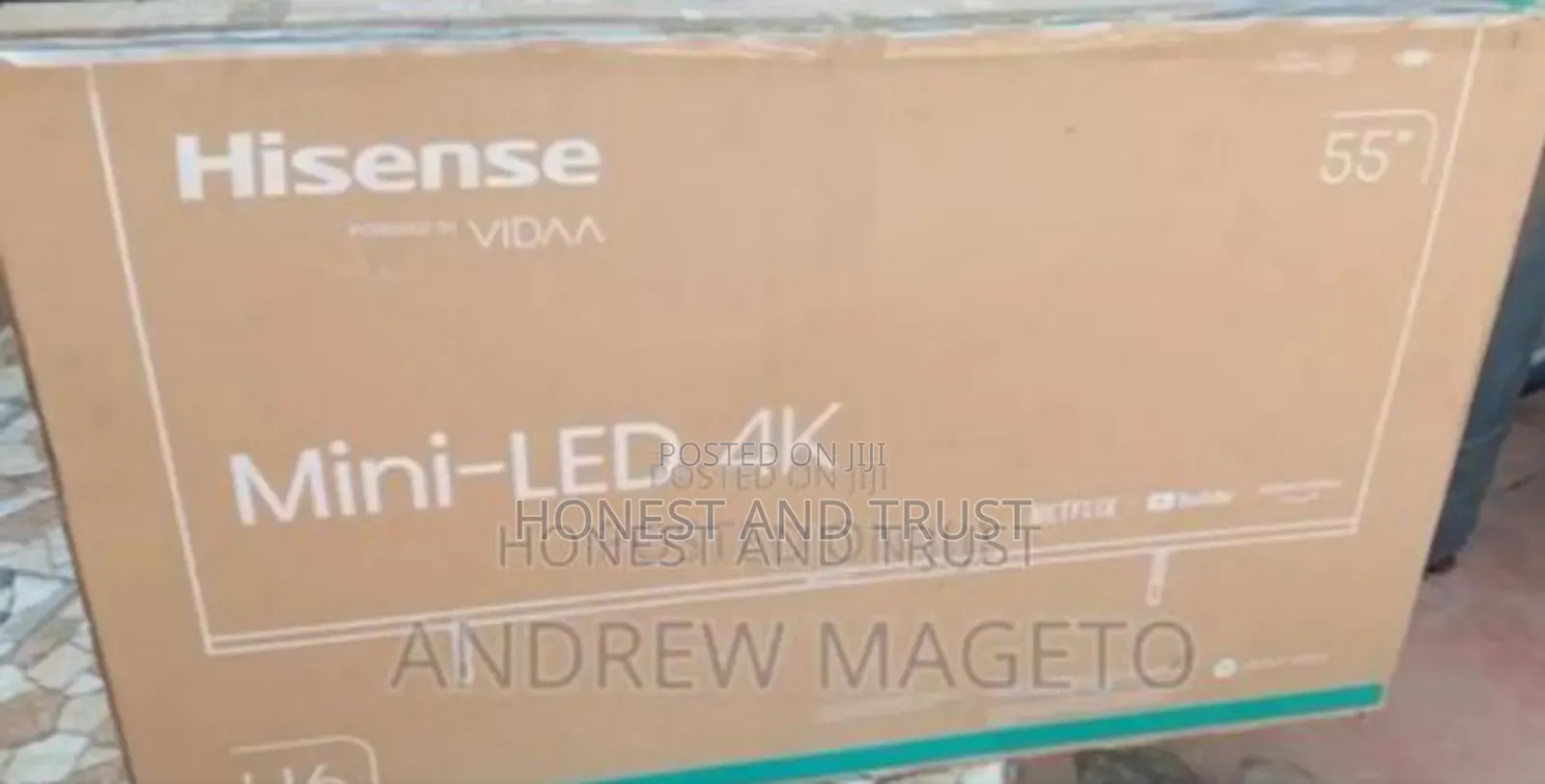 Hisense 55 Inches Smart Tv