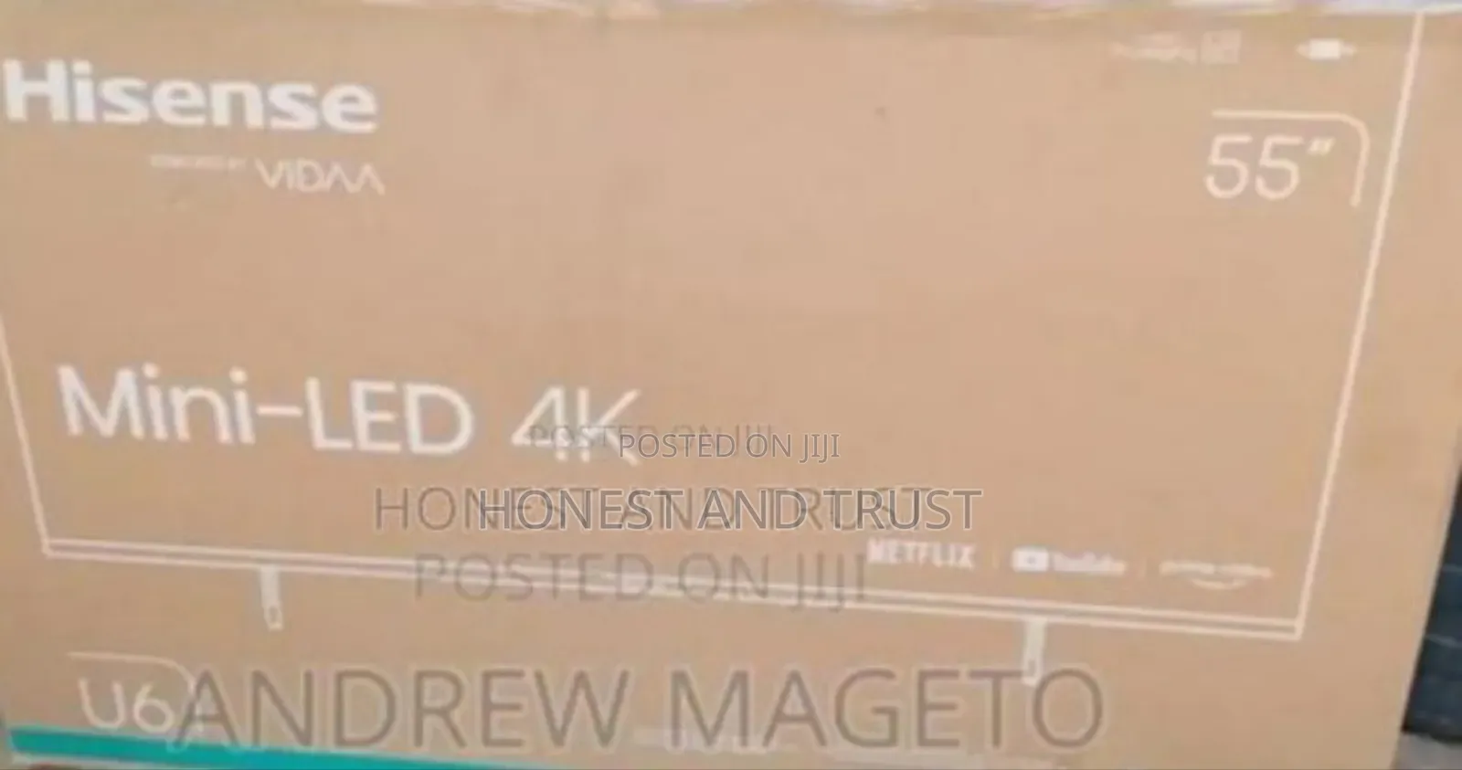 Hisense 55 Inches Smart Tv