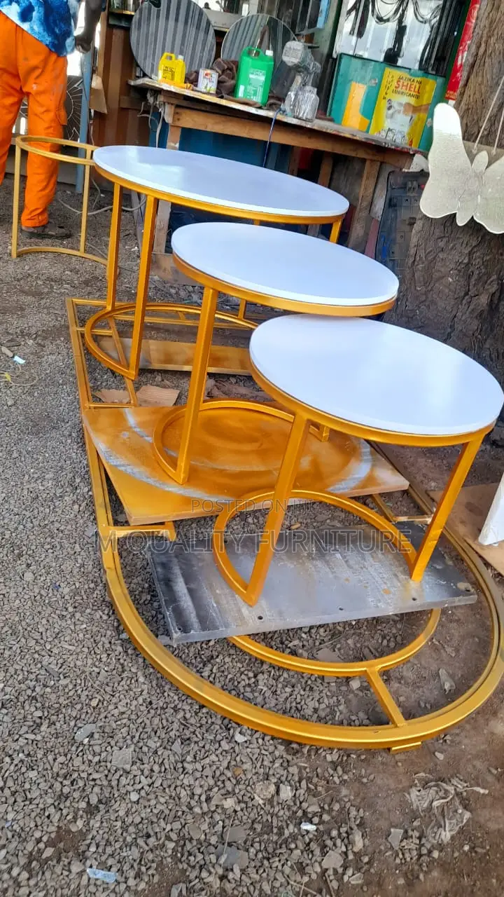 3 Sets of Modern Nesting Tables