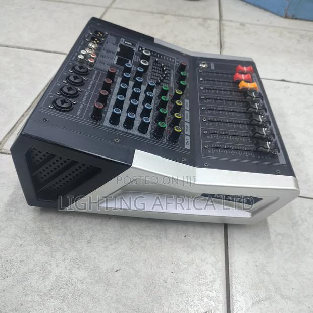 4 Channels Pro Powered Mixer With Usb Bluetooth - thumbnail 3