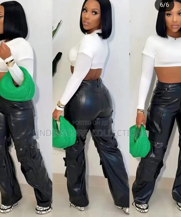 Classic 2pc Leather Pants - thumbnail 2