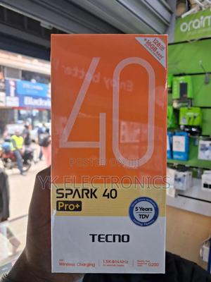 New Tecno Spark 40 Pro+ 128 GB Black - main view