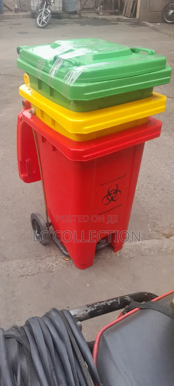 100 Waste Bins