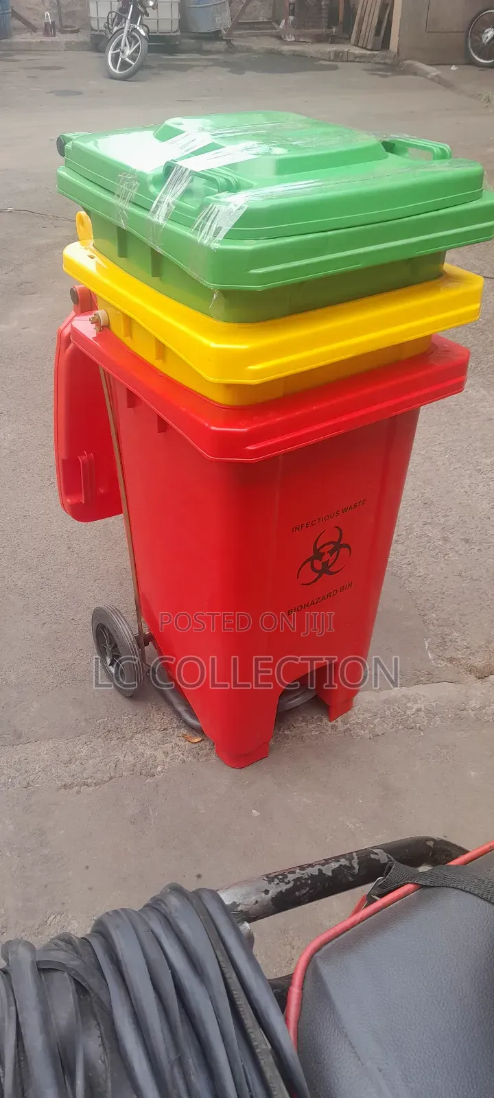 100 Waste Bins