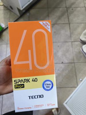 New Tecno Spark 40 Pro+ 128 GB Black