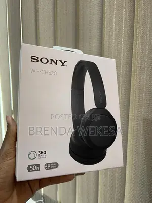 Sony Wh-Ch520 Wireless on-Ear Headphones (Black)