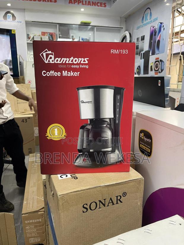 Coffee Maker Black - Rm/193 - thumbnail 2