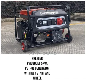 *5kva Petrol Generator With Key Start and Wheel