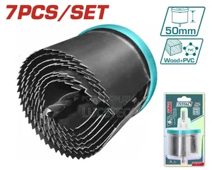 Total Hole Saw Kit, 7pcs/Set