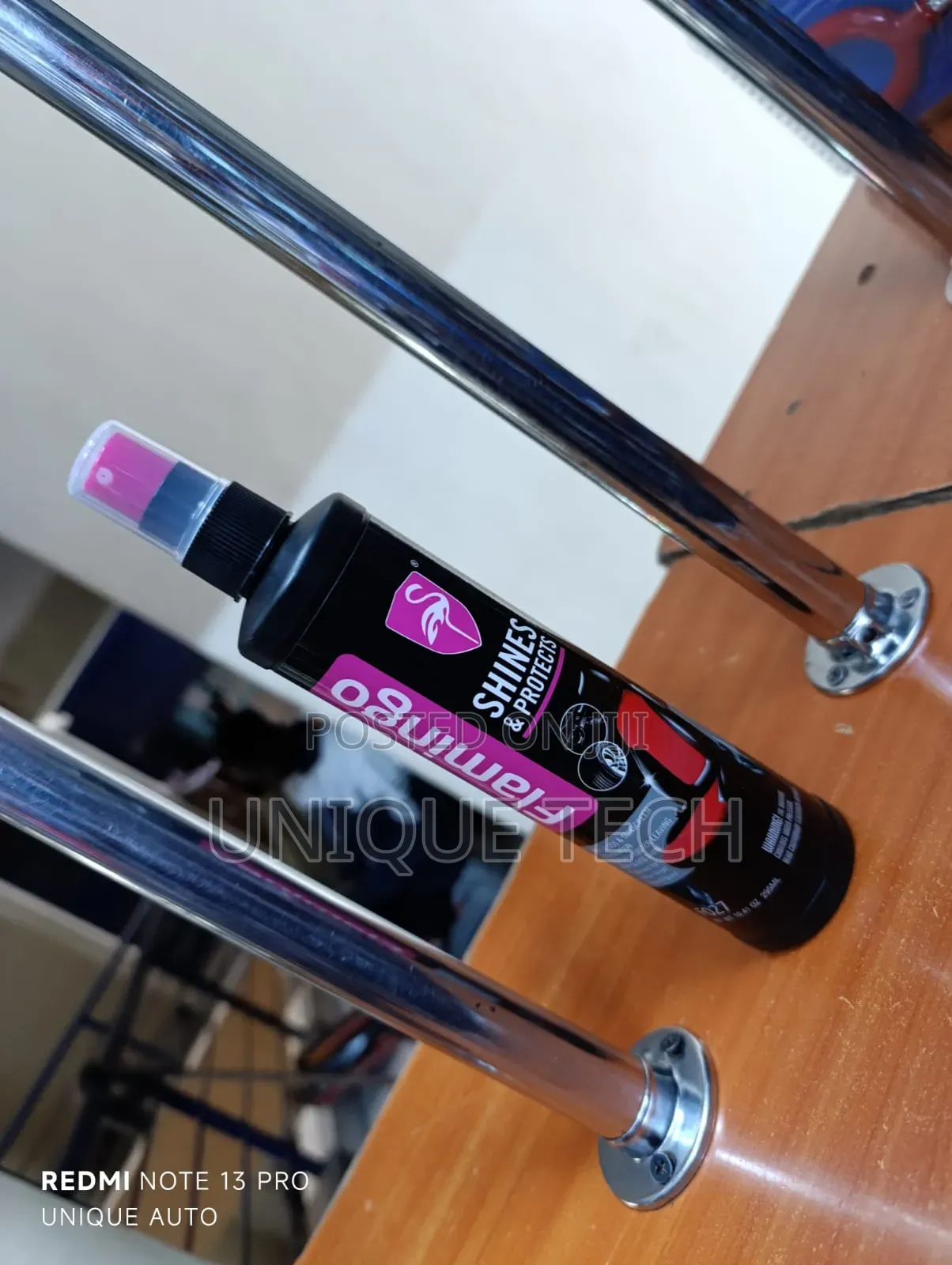 Car Shine Spray 295ml – Flamingo Protects Polishes