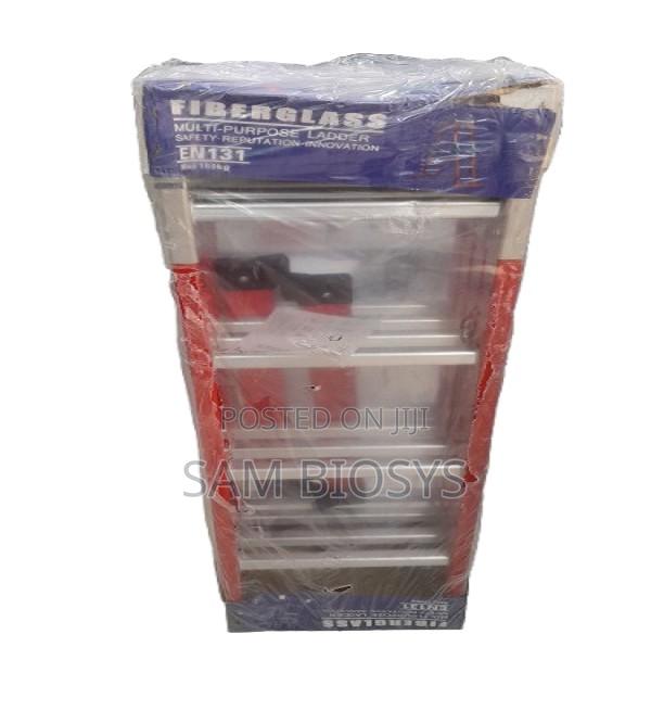 Fibre Glass Foldable Ladder Telescopic 16ft - main view