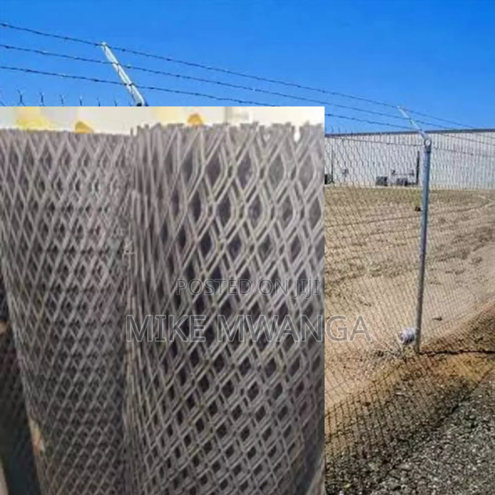 Gauge 14 Chain Link 50x50 4ft (Galvanized)