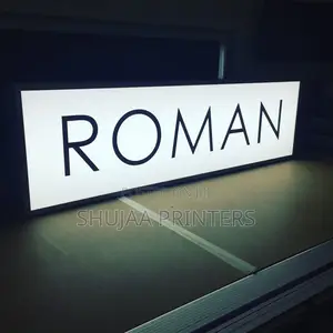 Custom Light Box Signage