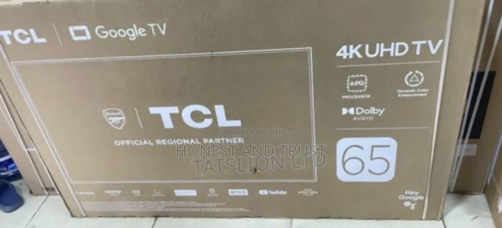 TCL 65 Inches Smart Tv