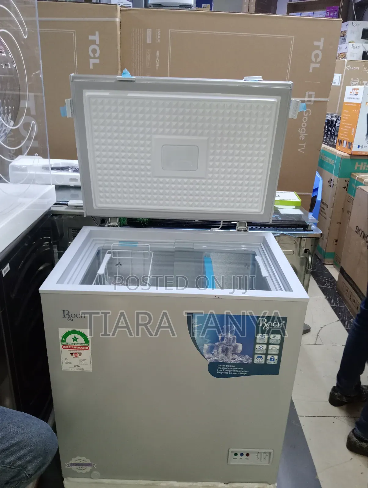 Roch RCF 180g Chest Freezer 140 Litres