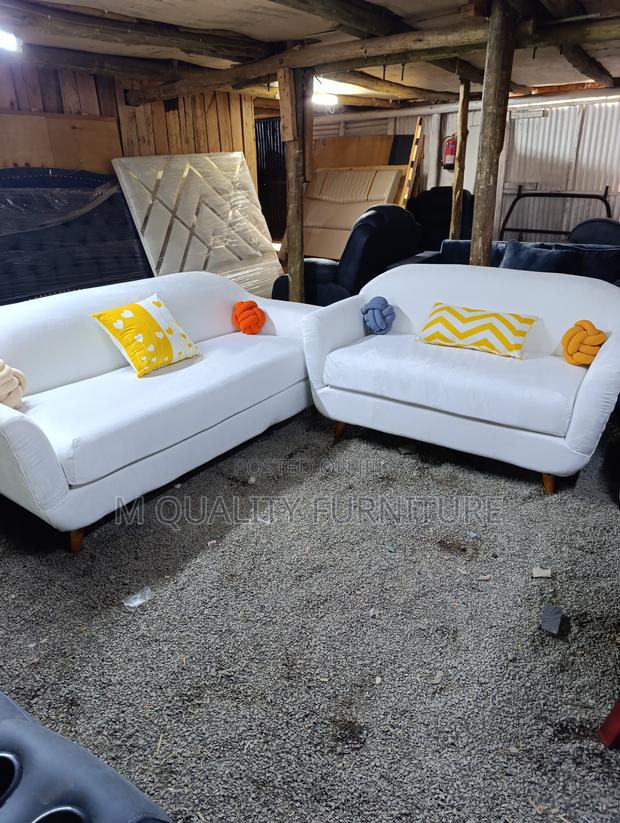 Pure White 5 Seater New Sofa Sets
