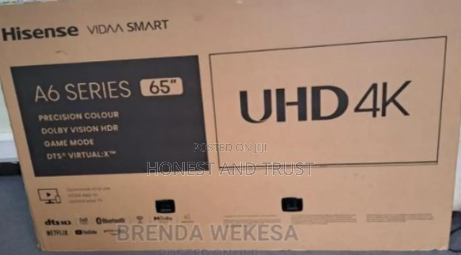 Hisense 65 Inches Smart Tv
