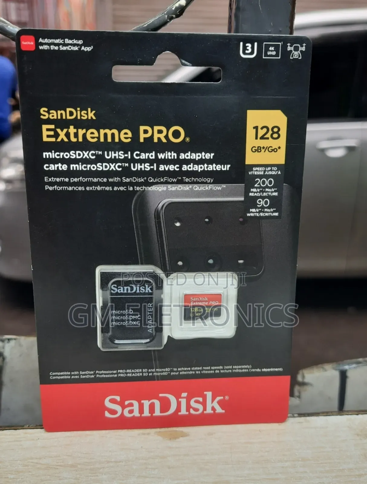 New 128gb Extreme Pro Microsd Card + Adapter C10,U3,V30, A30