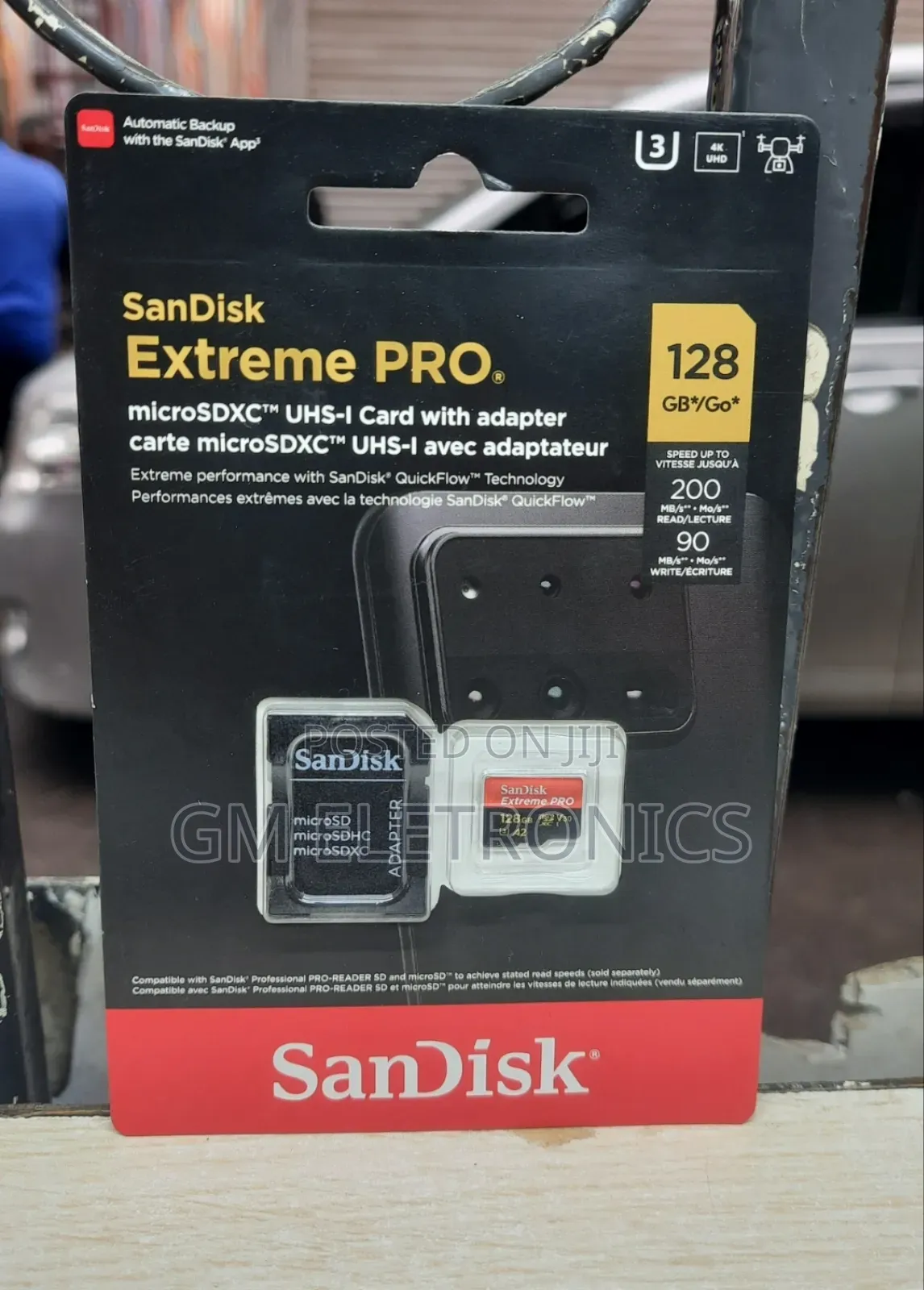 New 128gb Extreme Pro Microsd Card + Adapter C10,U3,V30, A30