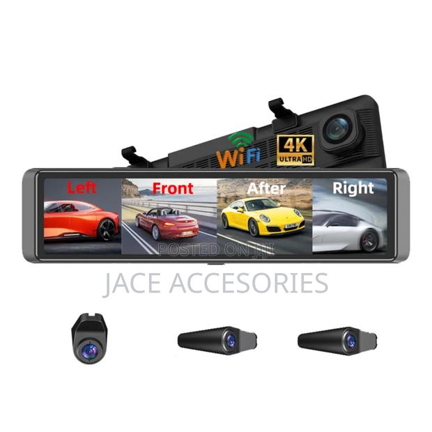 360° Dvr Recorder Blackbox 4k 4 Cameras - main view