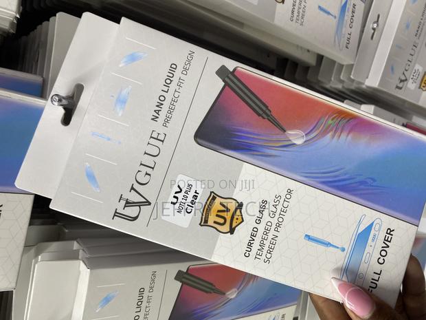 Akcoogalaxy Note 10 Plus Tempered Glass Screen Protector Uv - main view