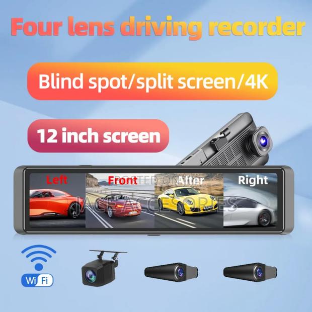 360° Dvr Recorder Blackbox 4k 4 Cameras - thumbnail 3