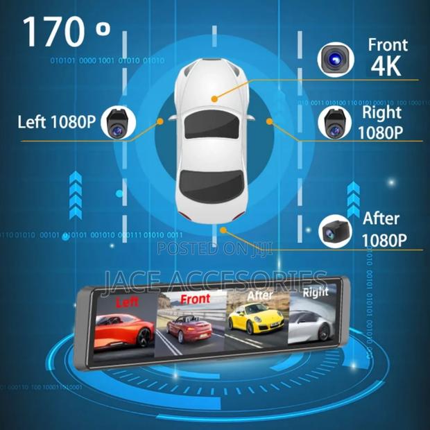 360° Dvr Recorder Blackbox 4k 4 Cameras - thumbnail 5