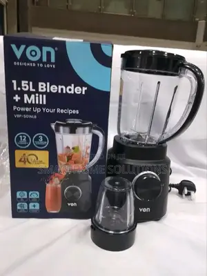 Von 1.2l Blender With Mill - Electric Blender