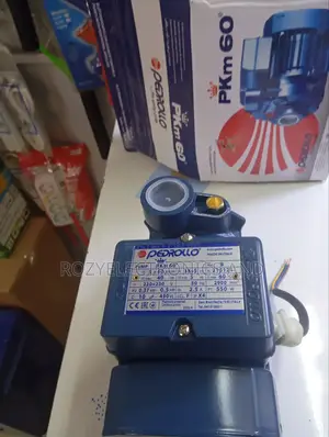 Pedrollo PKM 60, a 0.5 Hp (0.37 Kw) Mono-Phase Pump.