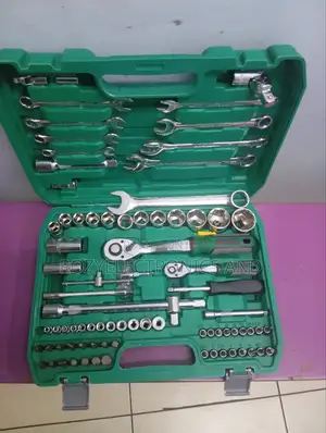 An 82-Piece Mechanic's Socket and Spanner Tool Set,