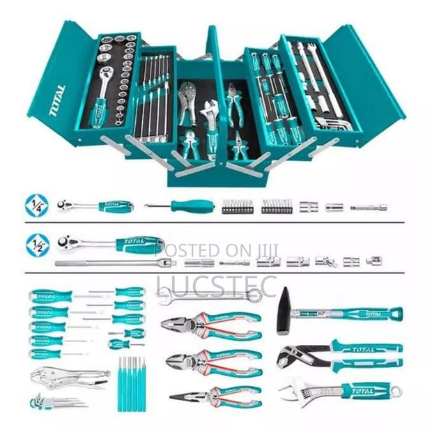 Total 142 Pcs Combination Tools Set (Model: Thkthp21426).