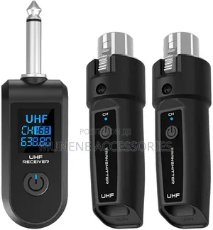 Wireless Microphone Transmitter Uhf Receiver 2.4ghz Adapter