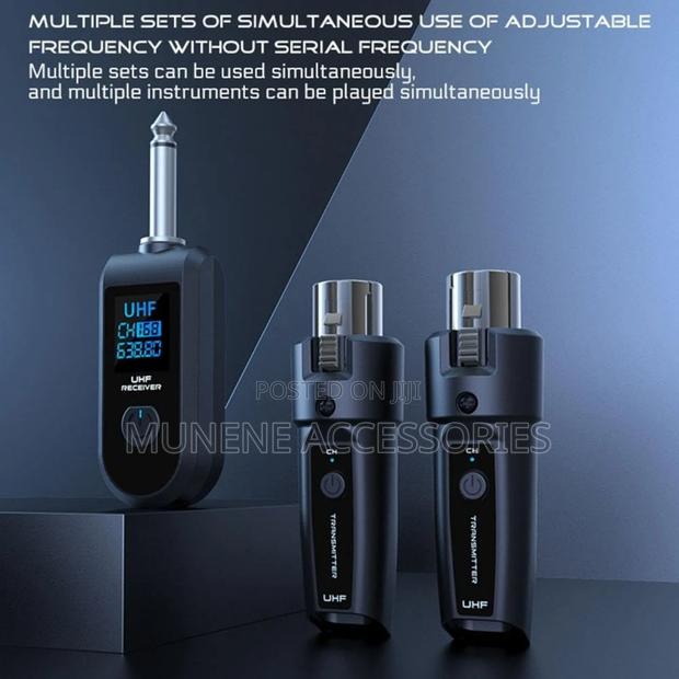 Wireless Microphone Transmitter Uhf Receiver 2.4ghz Adapter - thumbnail 3